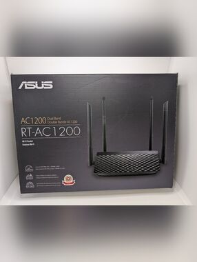 ASUS AC1200 Dual-Band Router in Black